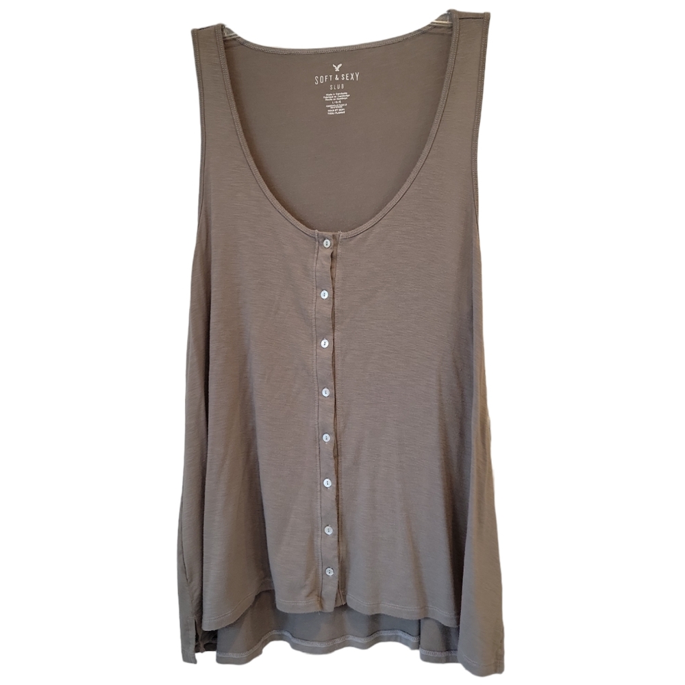 American Eagle Soft & Sexy SLUB flowy tank